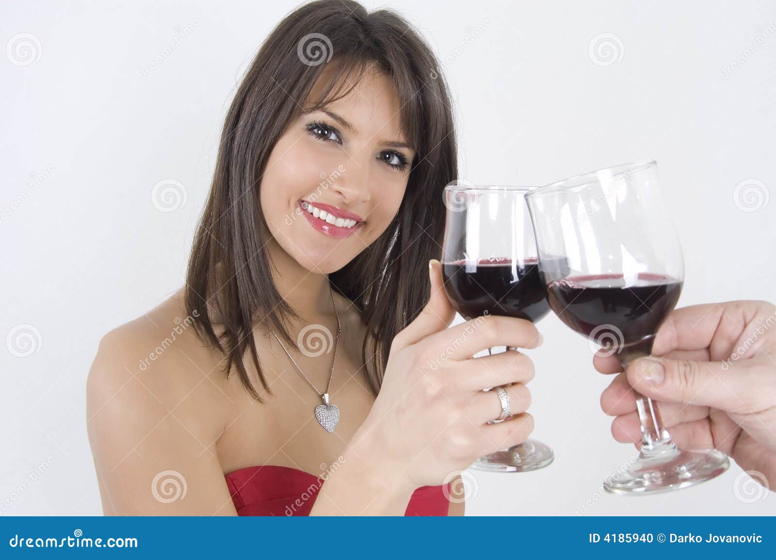 Girl and wine stock photo. Image of wine, sensuality, event 4185940