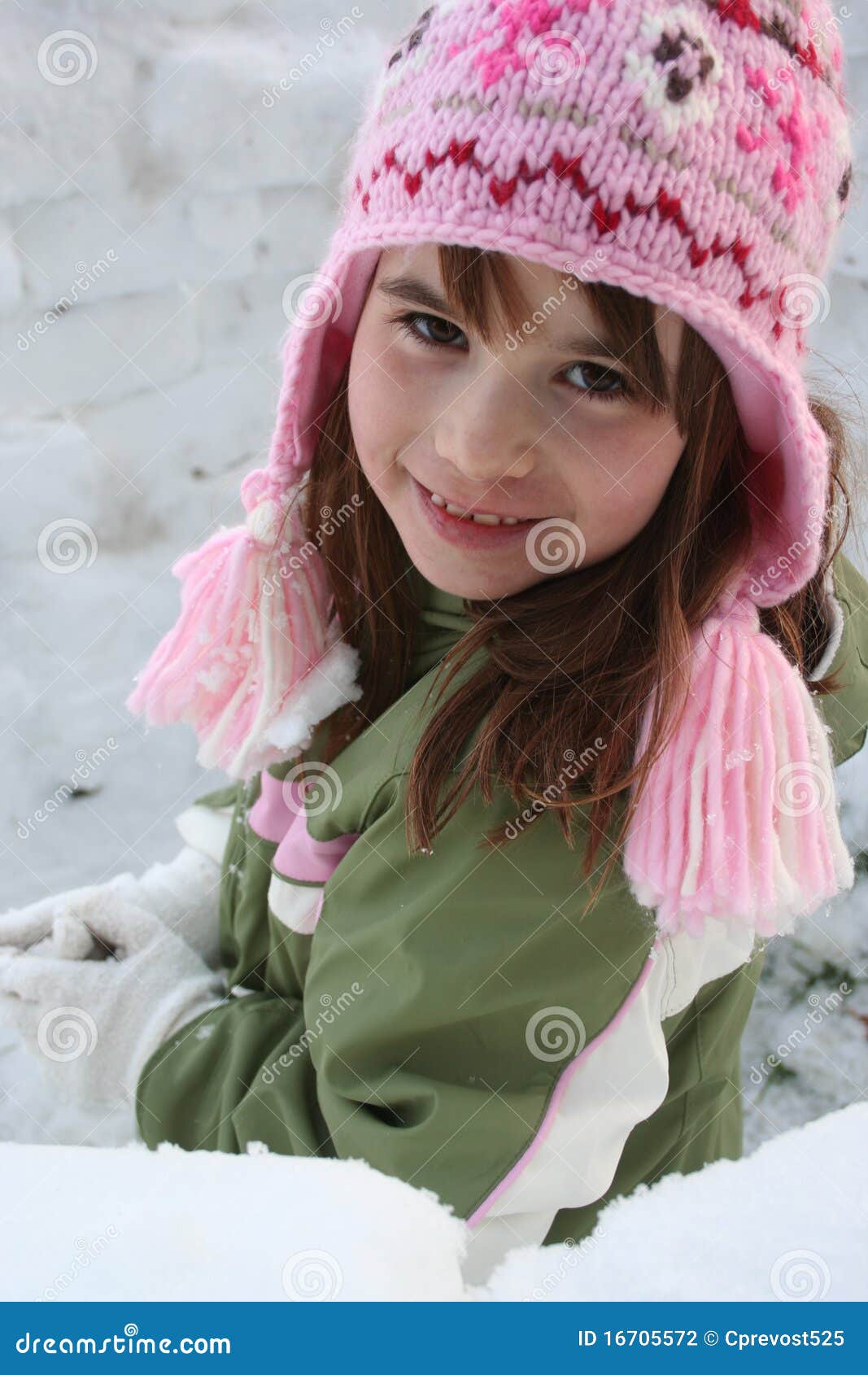 Girl in winter clothes stock photo. Image of girl, chill - 16705572