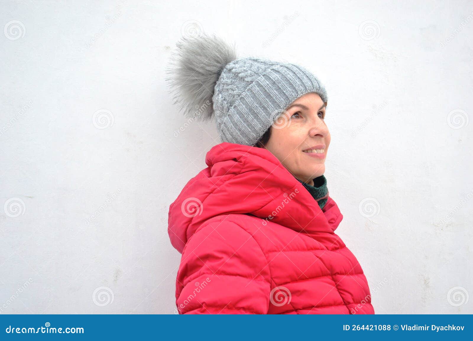 Girl in winter clothes stock photo. Image of portrait 264421088