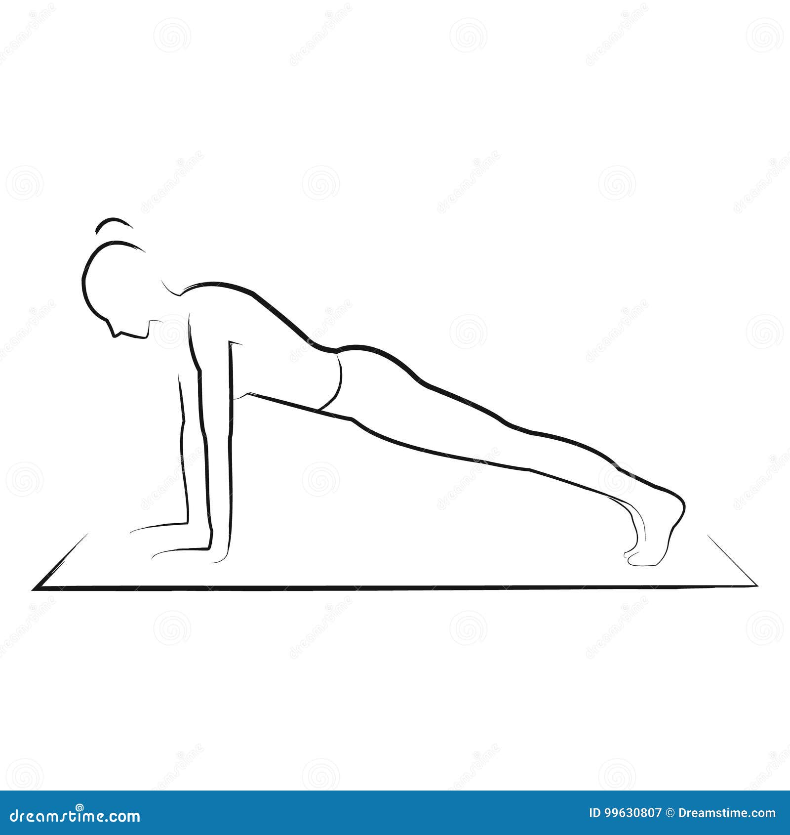 The Plank Pose(Phalakasana): How to Do and Benefits - Fitsri