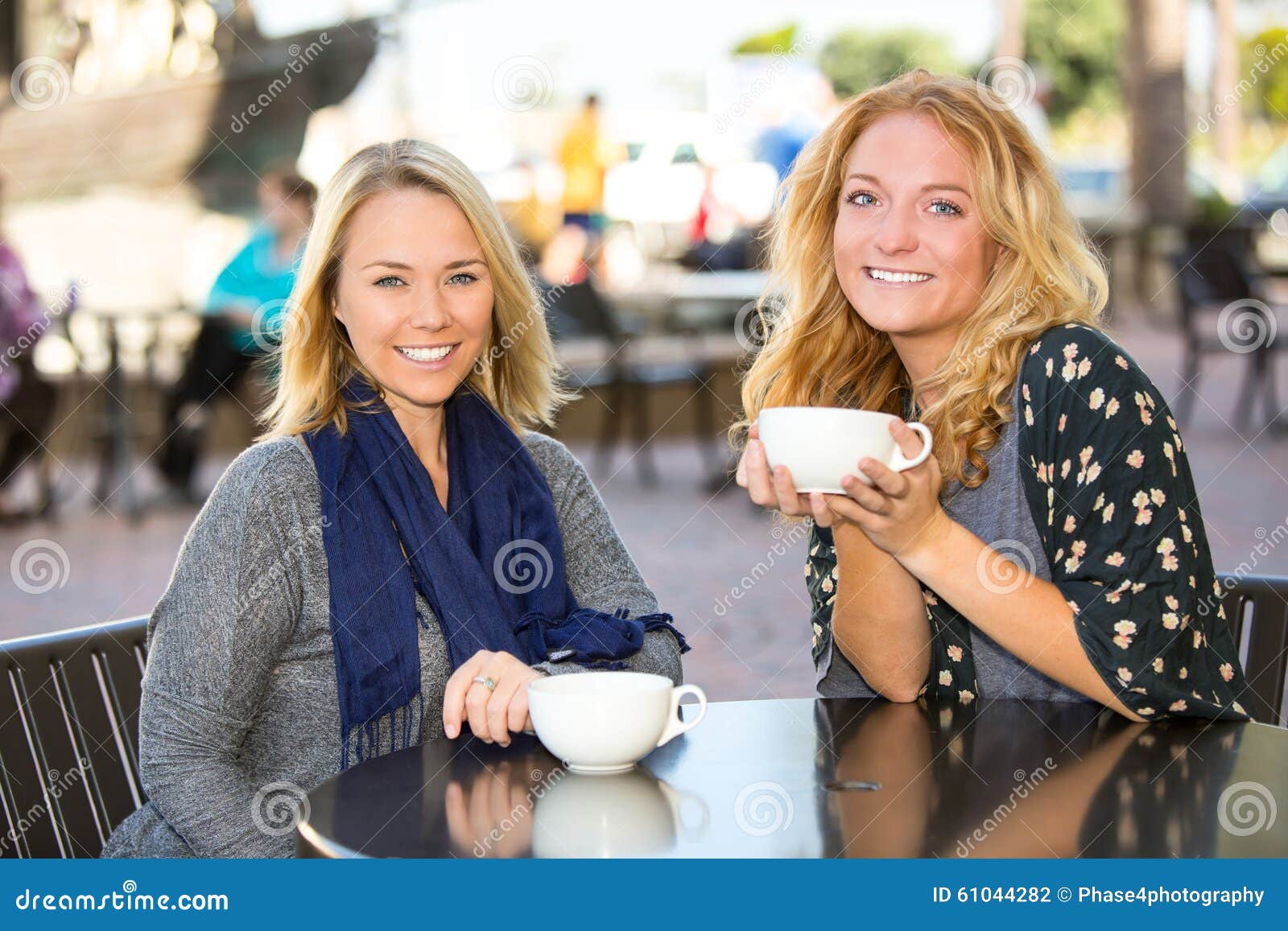 Girlfriends coffee stock photo. Image of morning, relax - 61044282