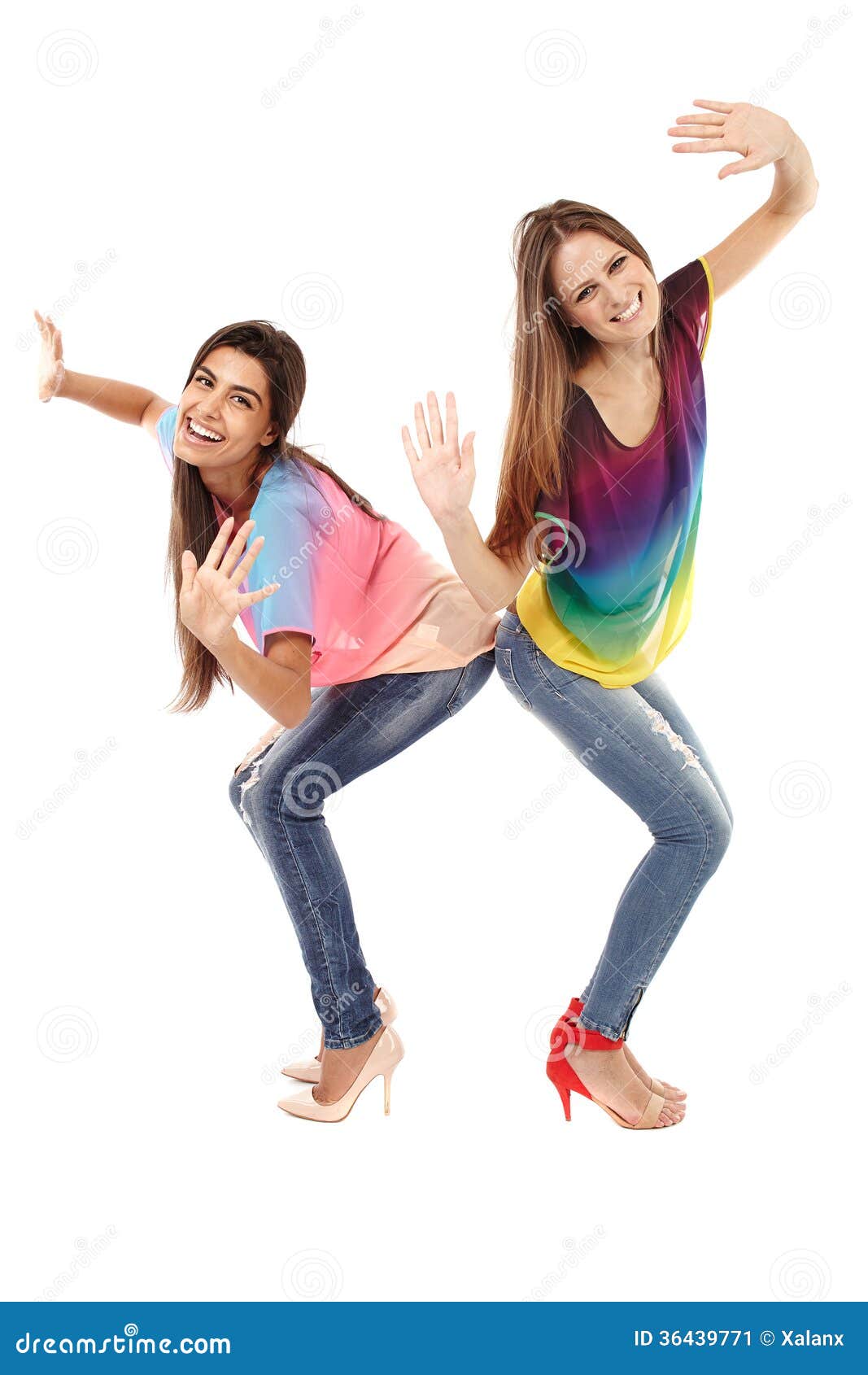 Girlfriends Having Fun Stock Image Image Of Girls Brunette 36439771