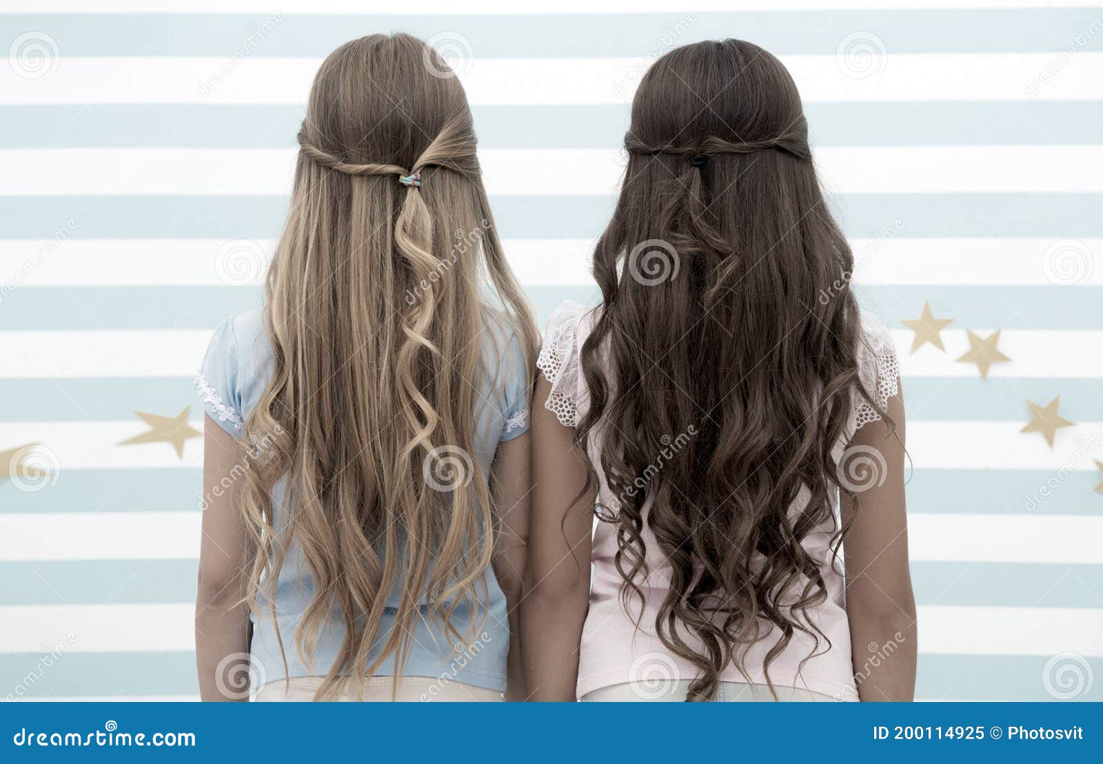 Girls Children Long Curly Hair Rear View. Treat Hair Proper Way According Type Stock Image - Image of conditioner, salon: 200114925 Girls Children Long Curly Hair Rear View. Treat Hair Proper Way According Type Stock Image - Image of conditioner, salon: 200114925