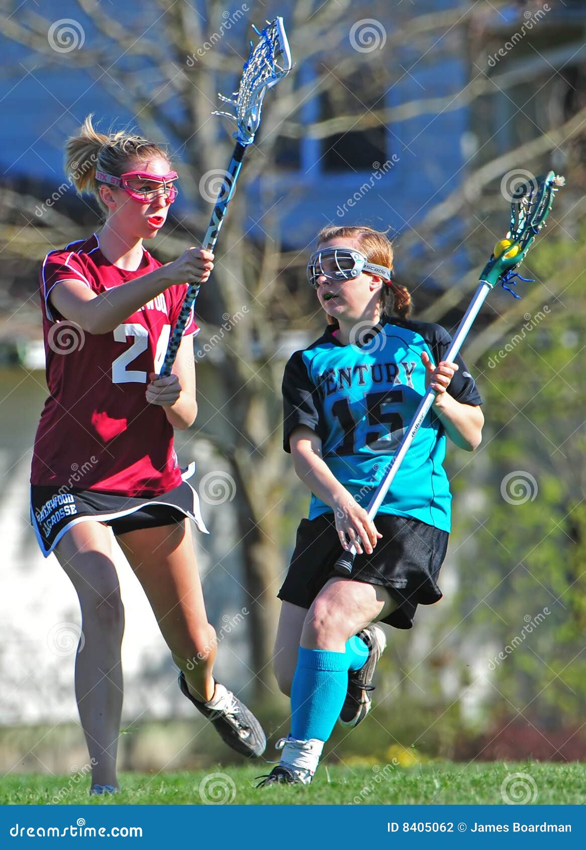 Girls HS Lacrosse game editorial photography. Image of athletic 8405062