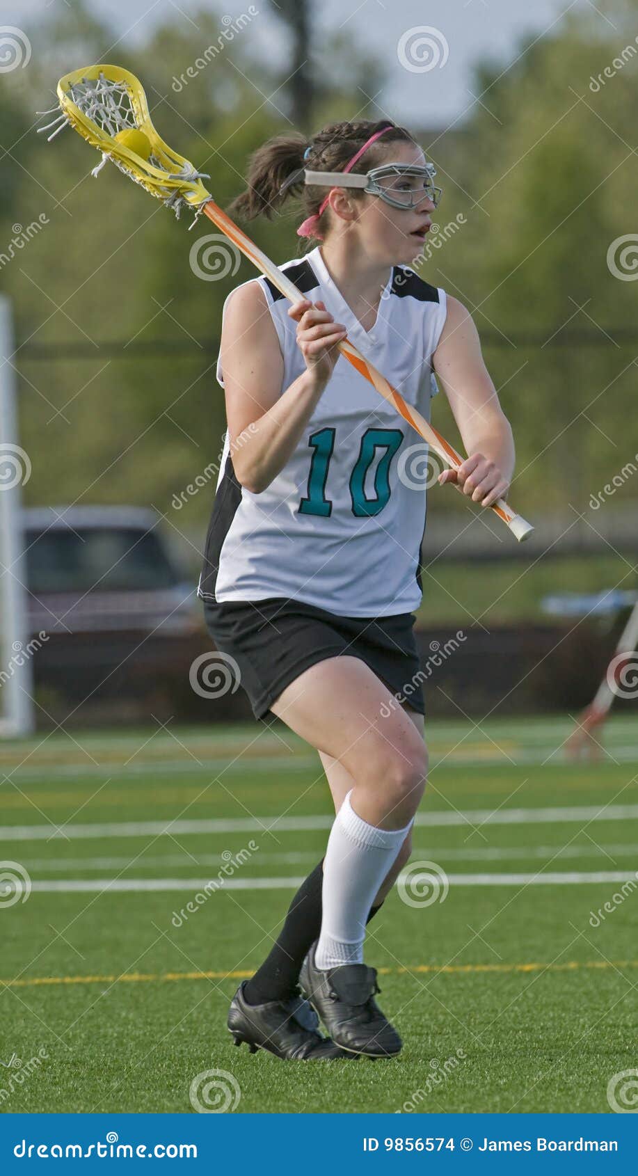 Girls Lacrosse Passing the Ball Stock Photo Image of jersey, girls