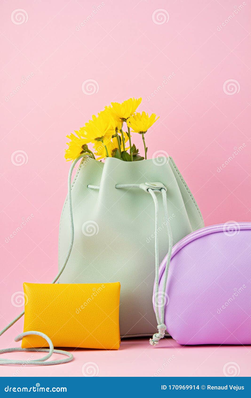 Dropship Canvas Handbag - Pastel Yellow Bag / Brown Crossbody Strap to Sell  Online at a Lower Price | Doba