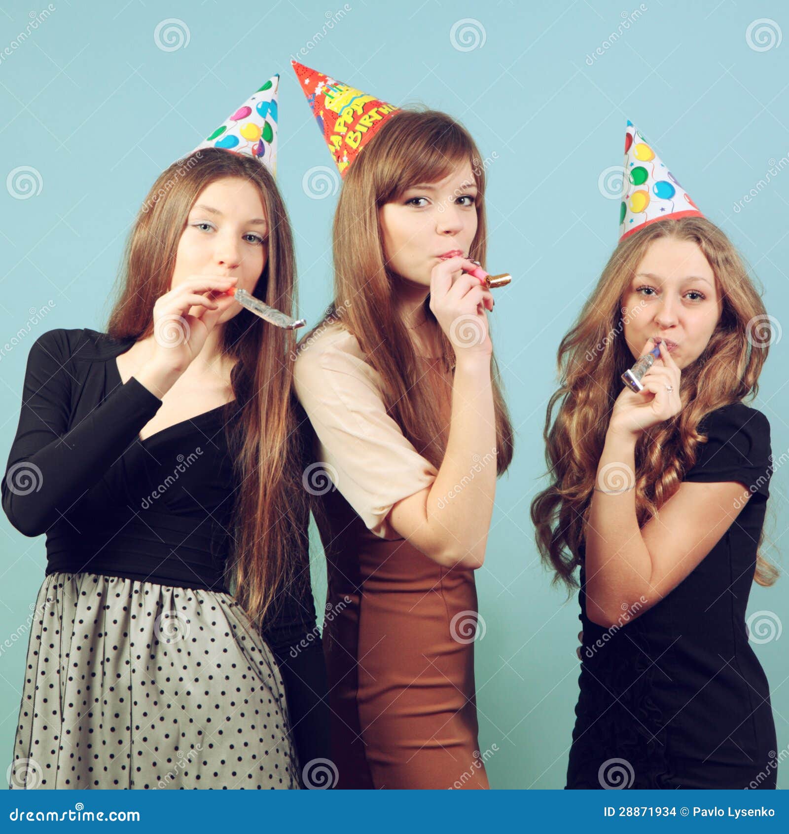 A girls at the party stock photo. Image of laughing, expression 28871934