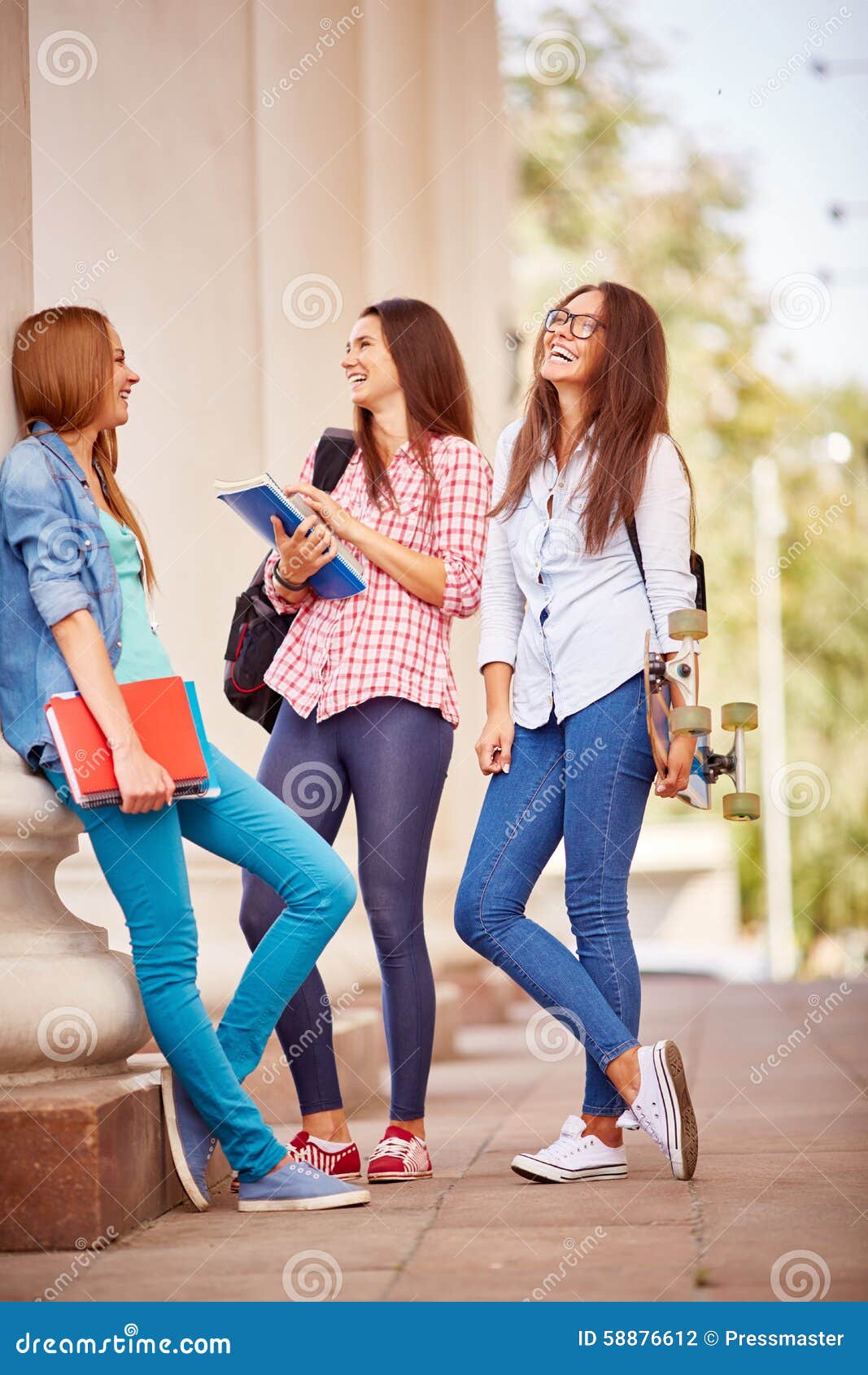 Students College Girls