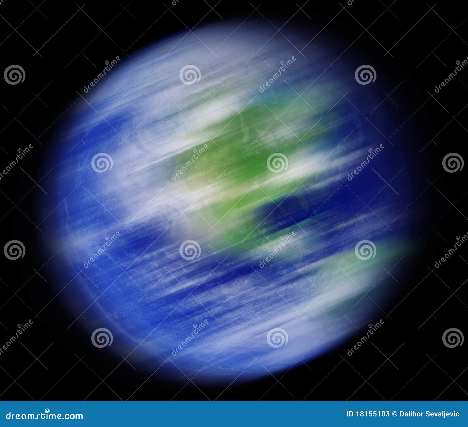 Giro de la tierra stock de ilustración. Ilustración de tierra - 18155103