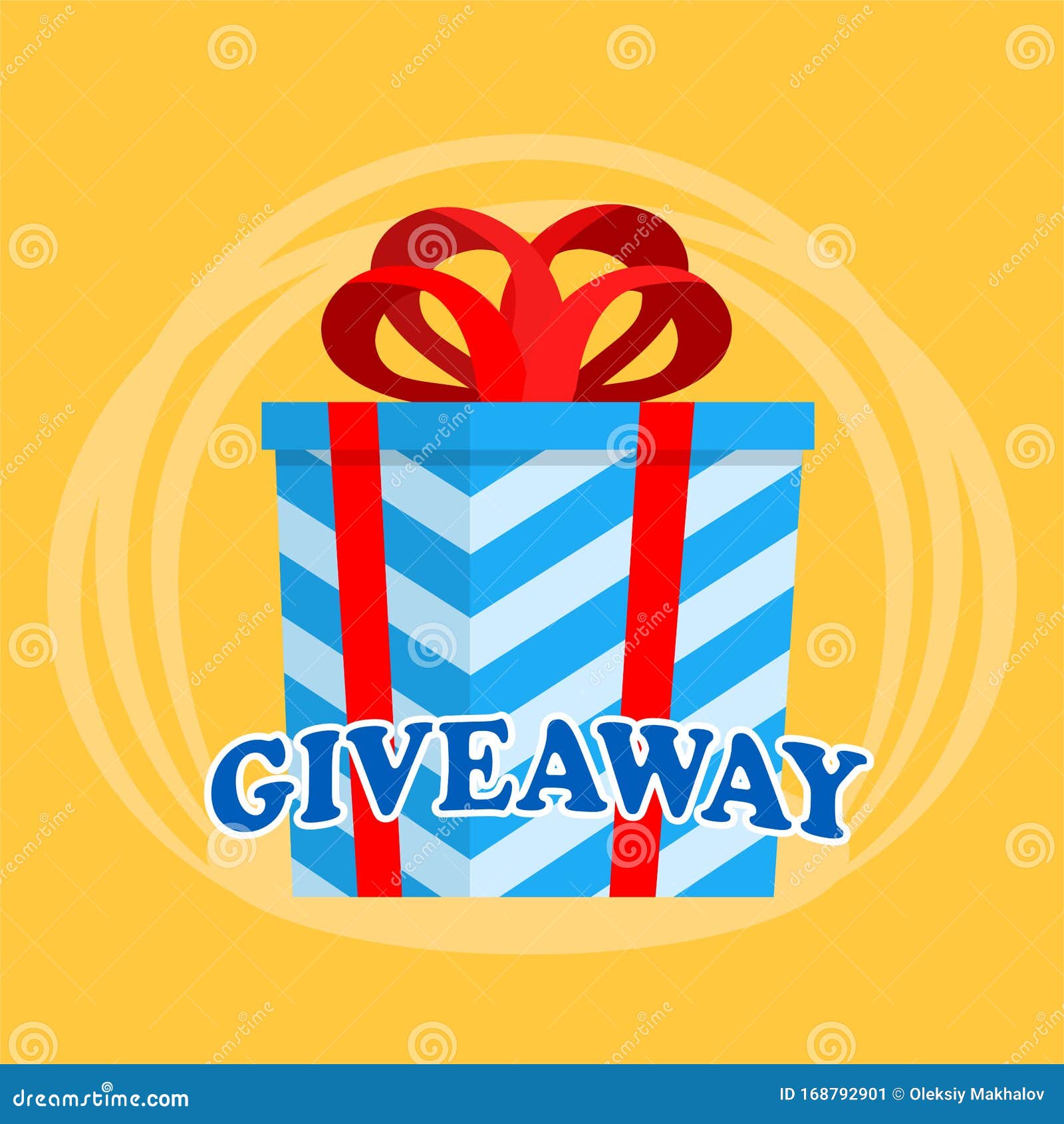 Giveaway Winner Poster Gift Offer Banner Giveaways Post And