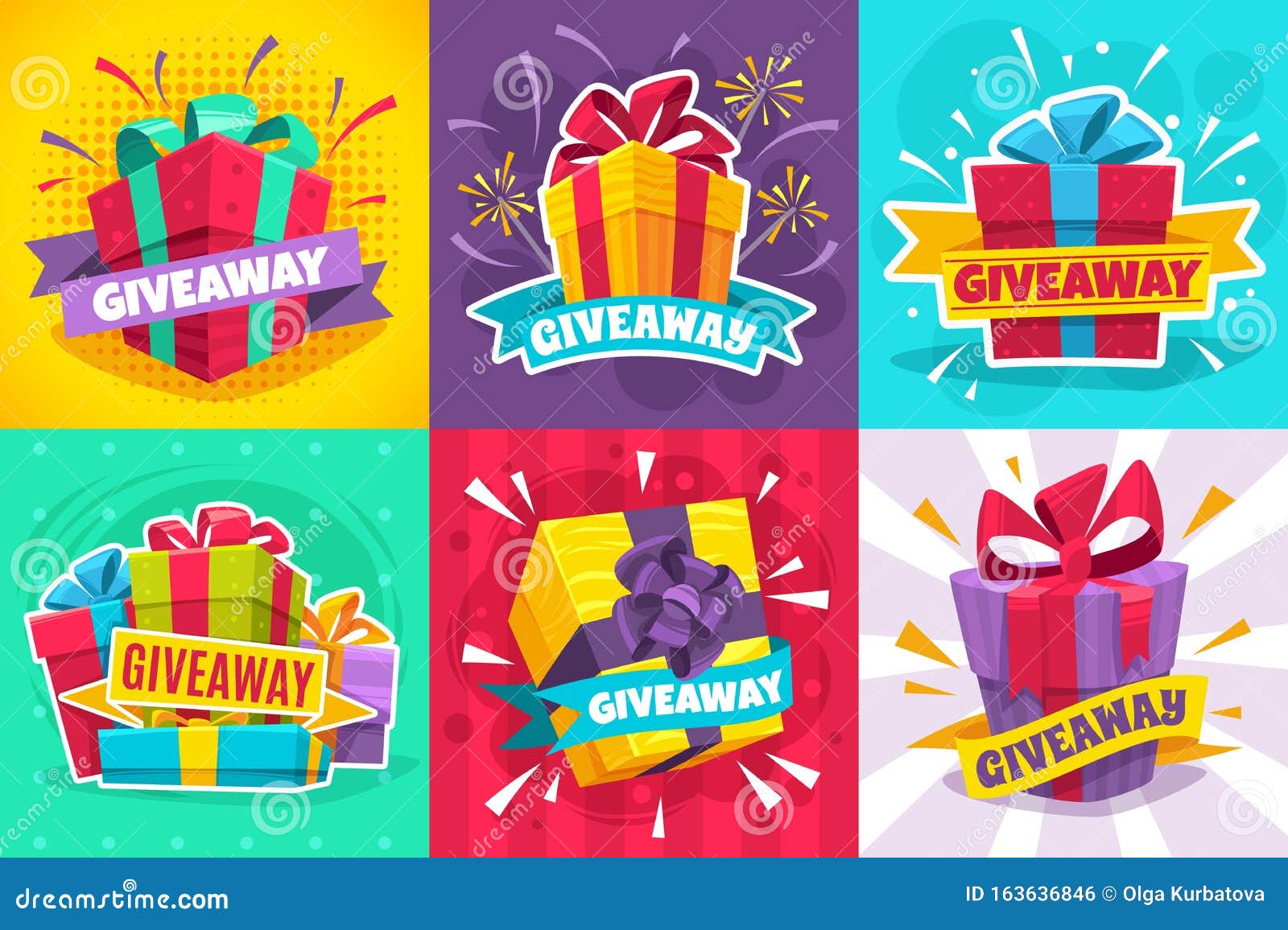 Gift Giveaways Stock Illustrations – 350 Gift Giveaways Stock  Illustrations, Vectors & Clipart - Dreamstime