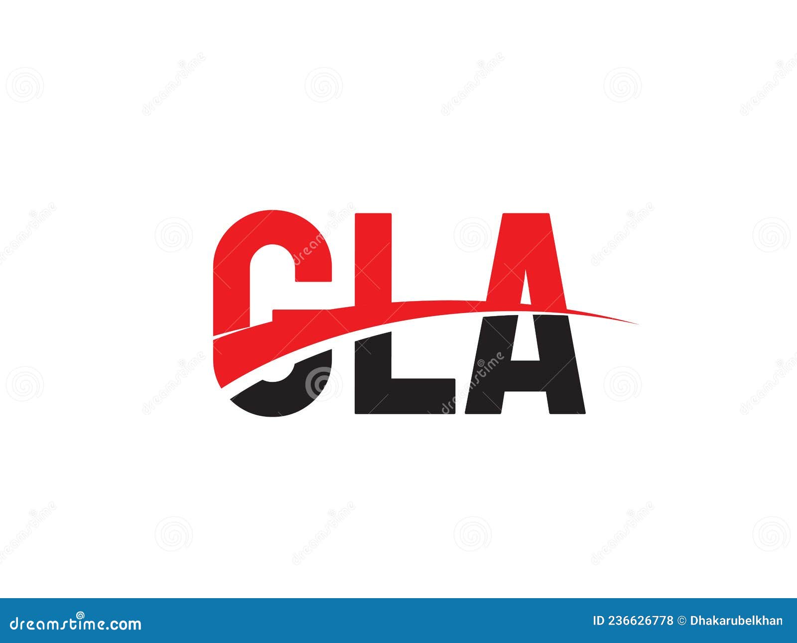 gla letter initial logo   