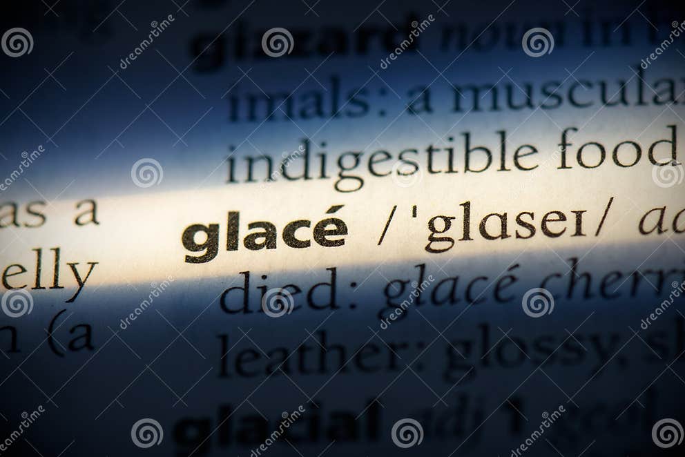 Glace stock image. Image of paper, highlight, etymology 161576433