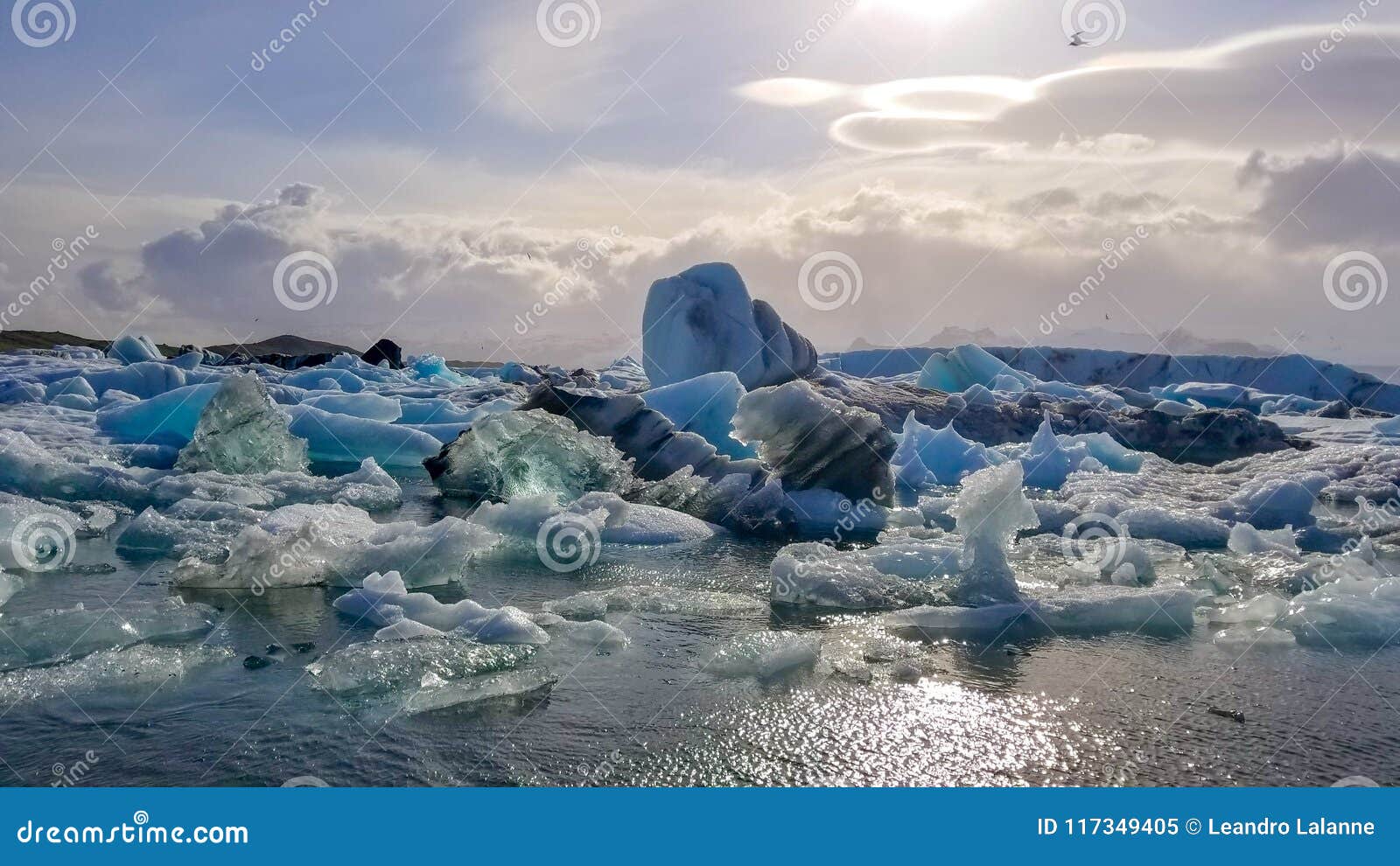 glaciar lagoon in iceland
