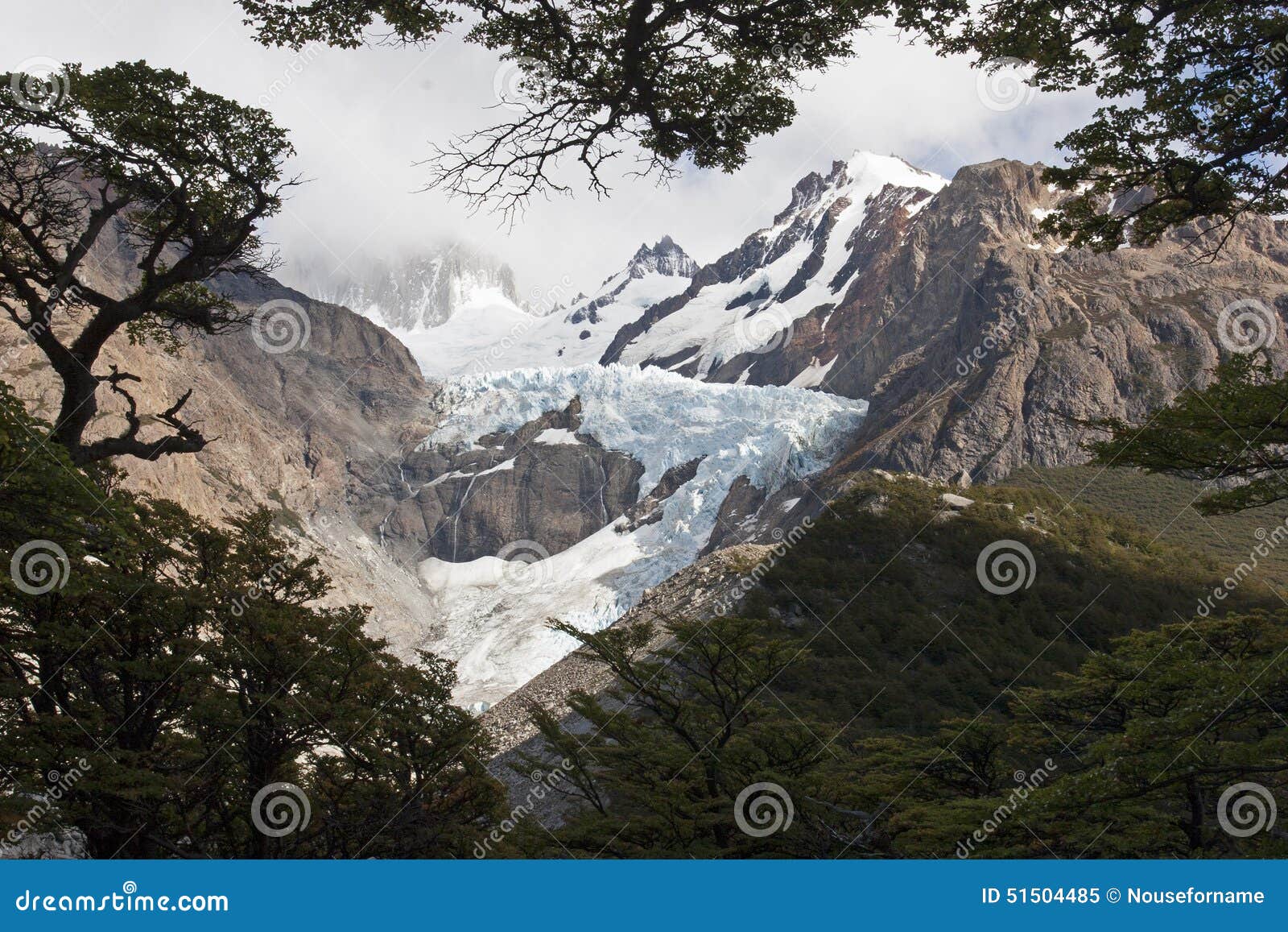 glaciar piedras blancas, patagonia, argentina