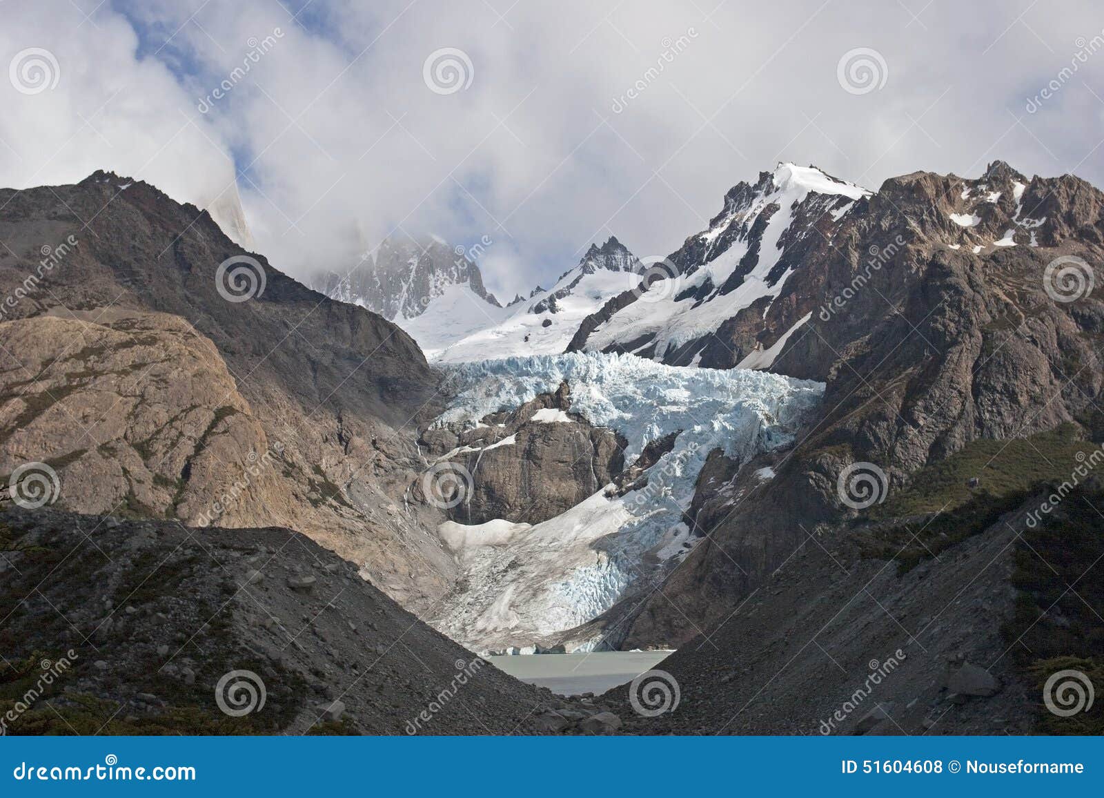 glaciar piedras blancas, patagonia, argentina