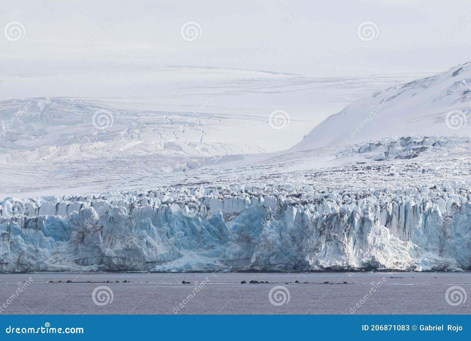 glacier in antÃÂ¡rtica, south shetland