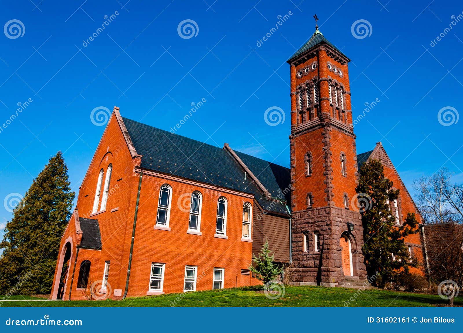 Gladfelter Hall, on the Campus of Gettysburg College, PA Stock Image
