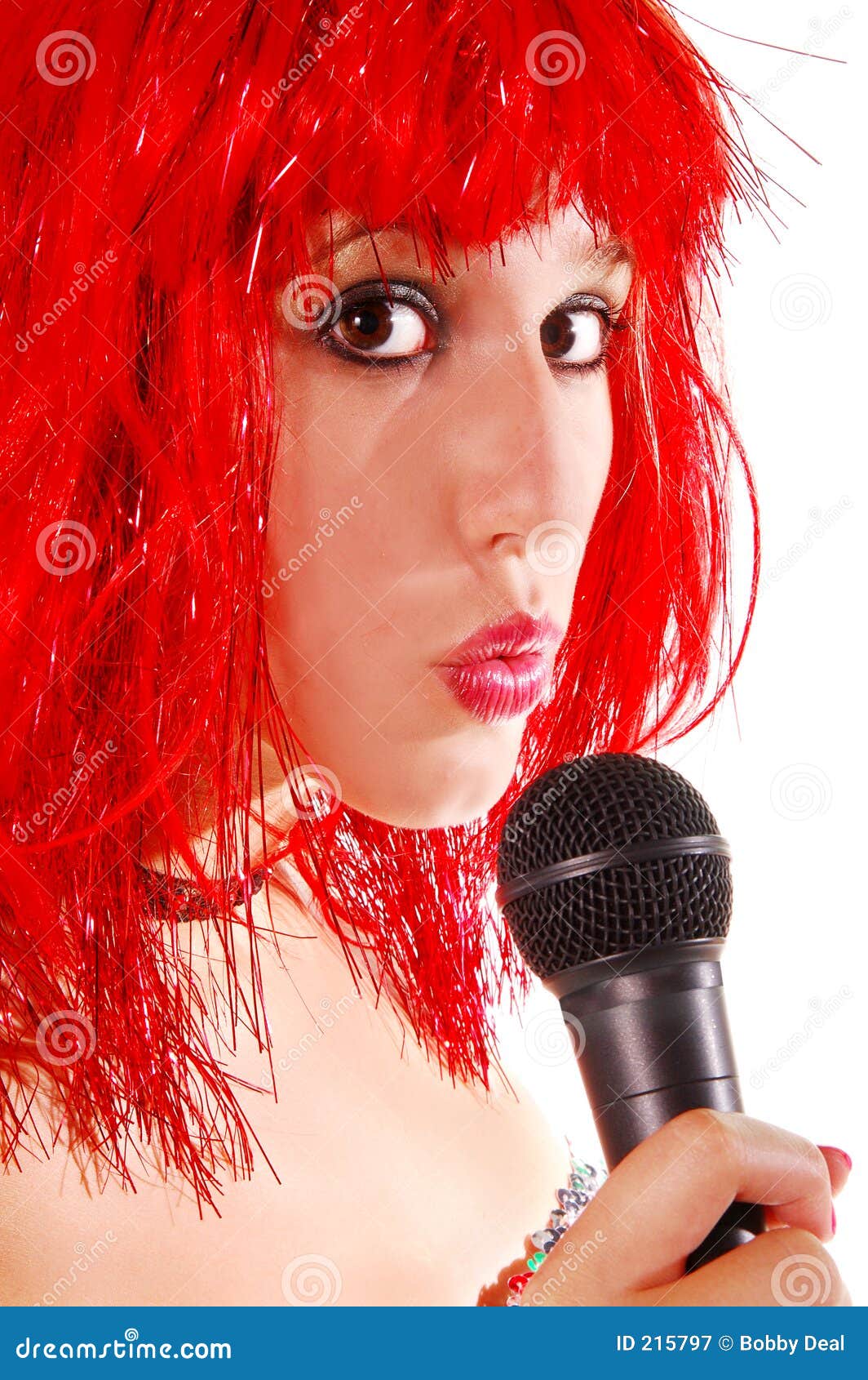 glam rock girl