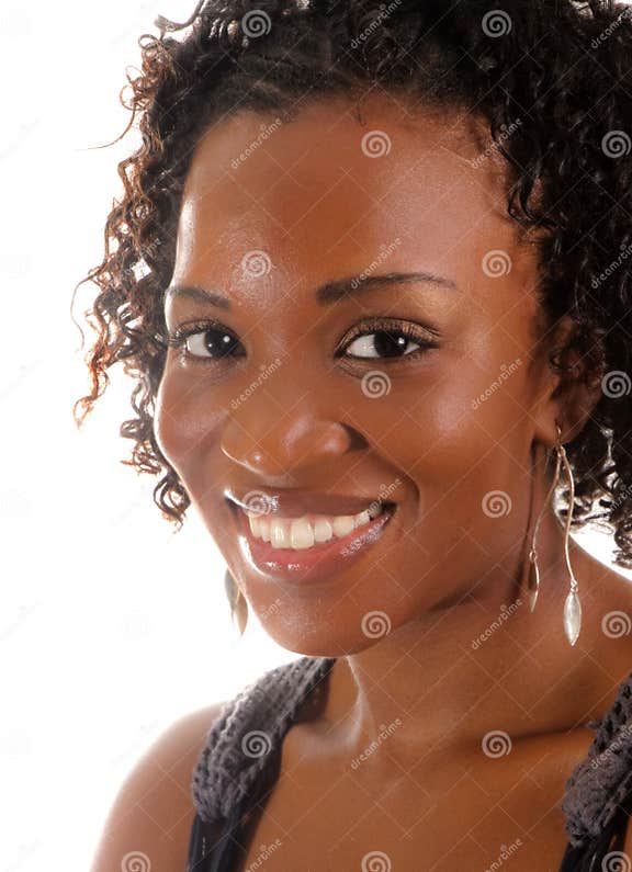 Glamorous African-American Woman Stock Image - Image of lifestyle ...