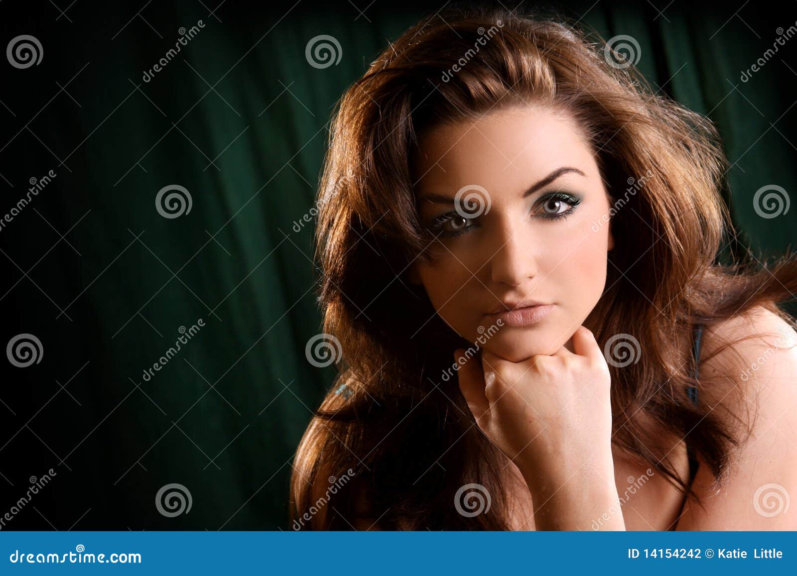 Glamorous Woman stock photo. Image of gorgeous, lady - 14154242