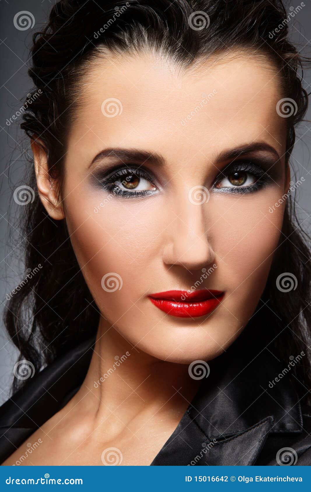 Glamorous woman stock photo. Image of lipstick, groomed - 15016642