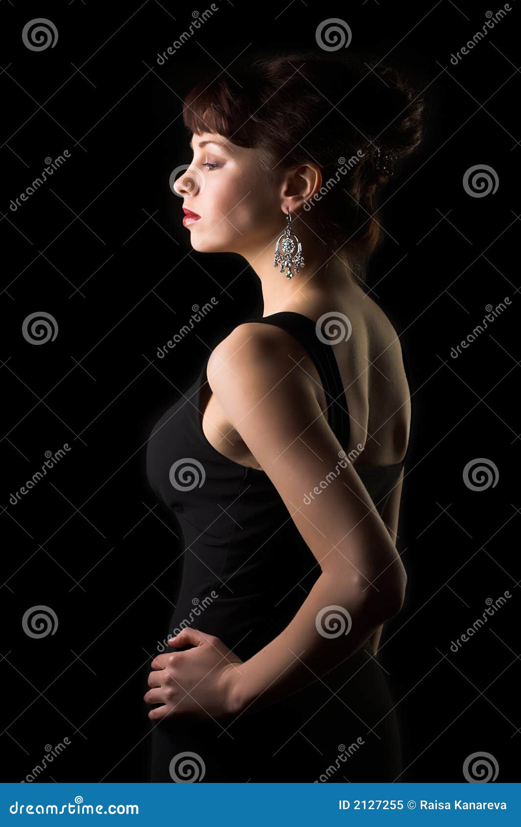 Glamorous woman stock image. Image of attractive, exotic - 2127255