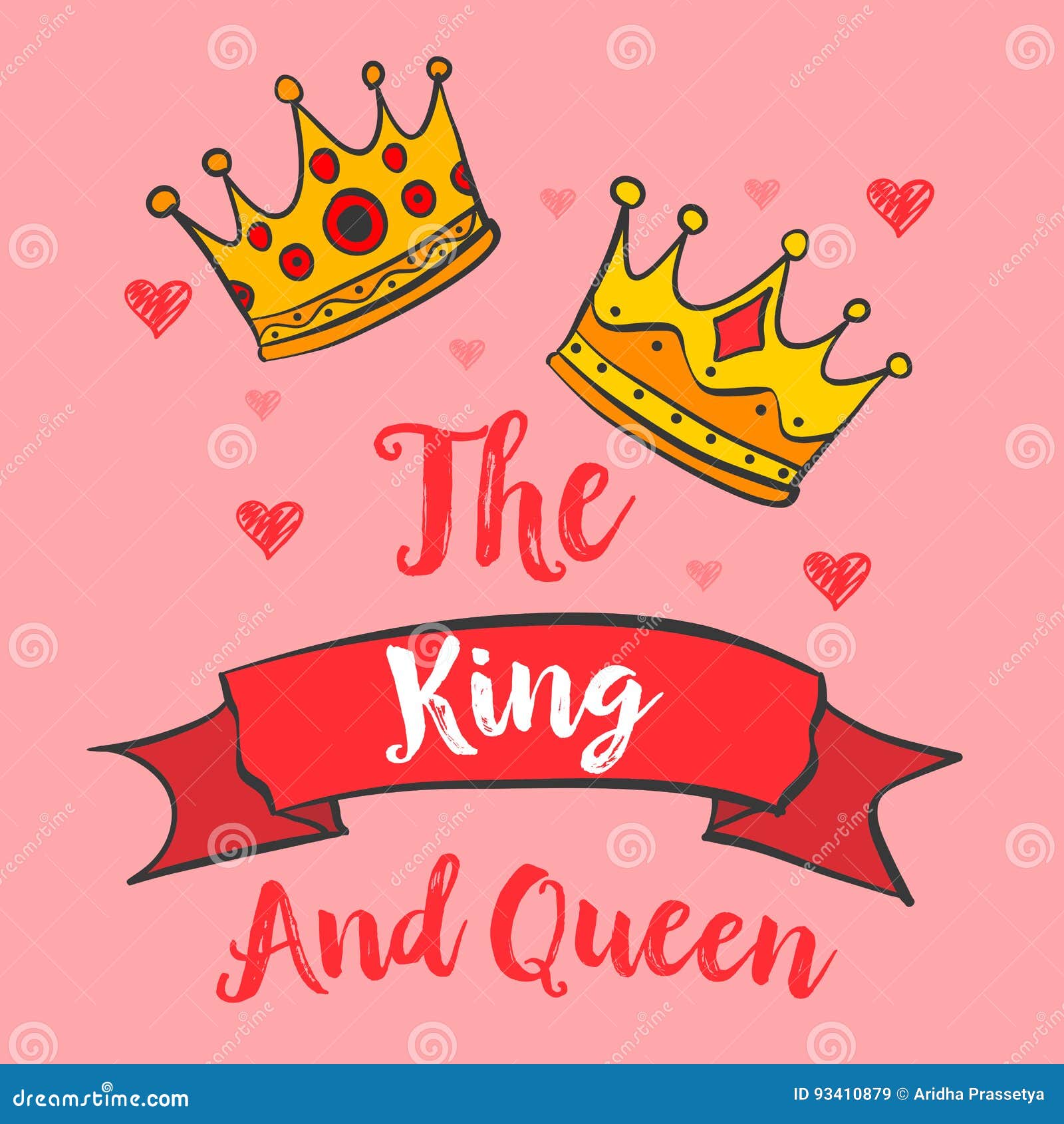 King Queen Crown Stock Illustrations – 48,719 King Queen Crown ...