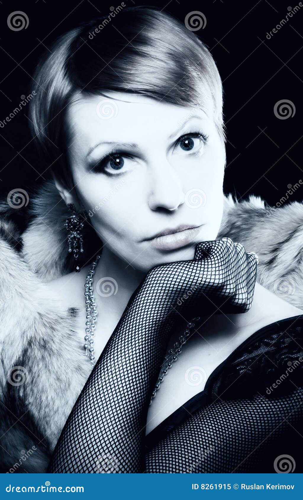 Glamour woman stock image. Image of beautiful, background - 8261915