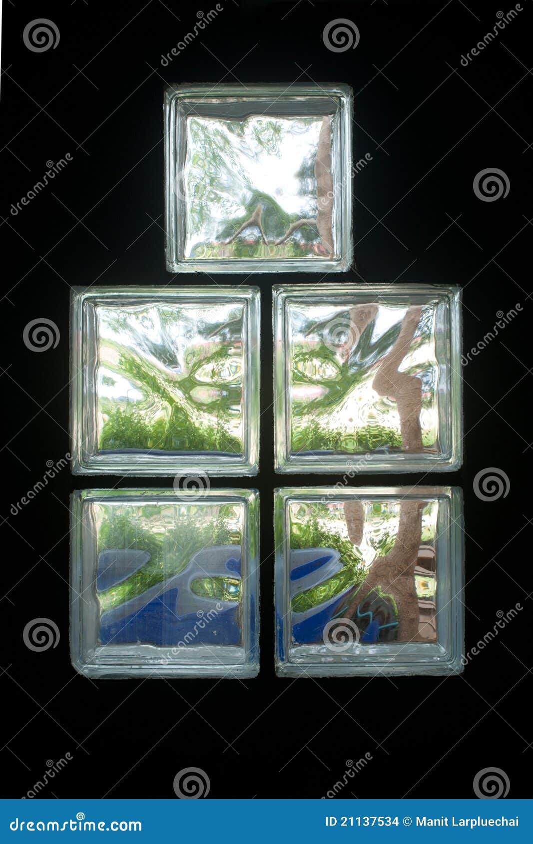 Glasblock Fur Das Beleuchten Im Raum 3 Stockfoto Bild Von Raum Beleuchten
