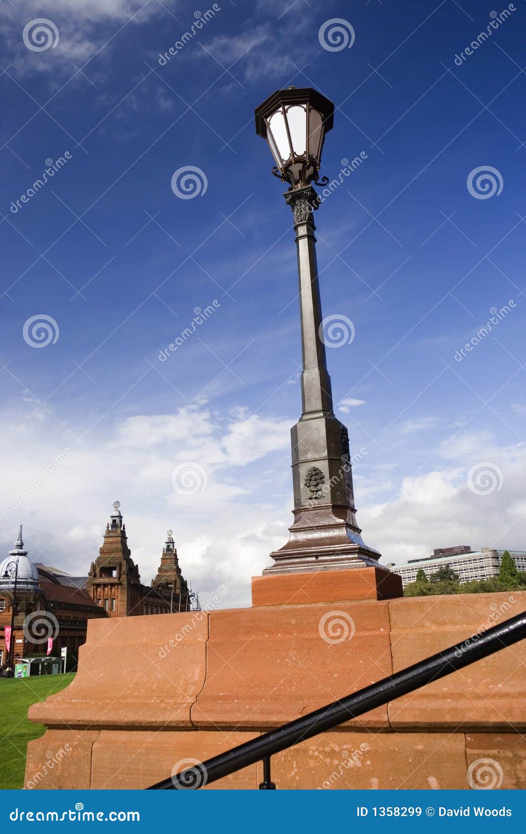 Glasgow lamp stock image. Image of glow, kelvin, illuminate 1358299