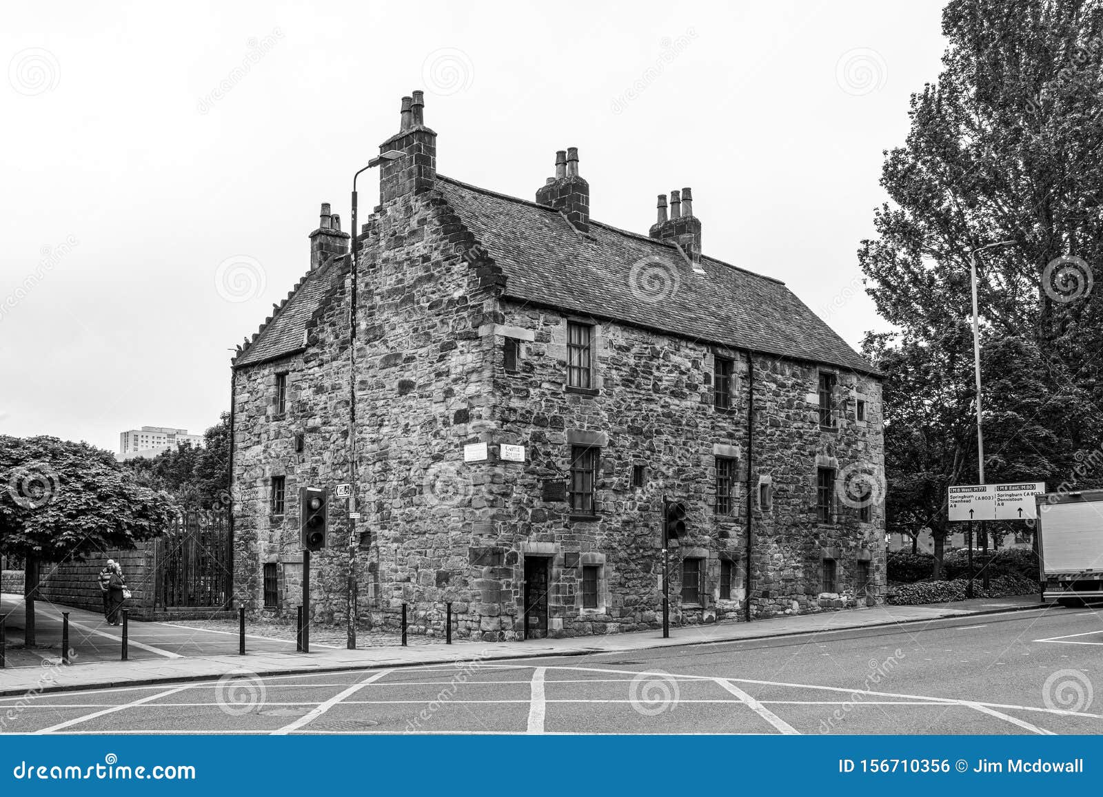 Impressive Ancient Glasgow Architecture Looking Over To Provand S