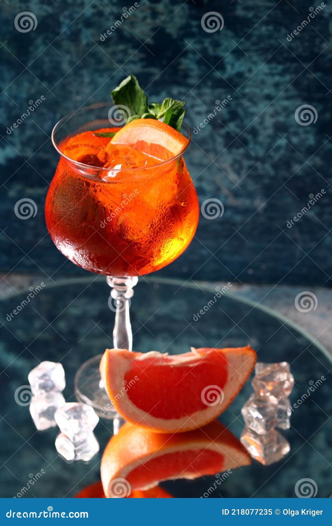 Glass with an Alcoholic Cocktail Stock Image Image of liquid