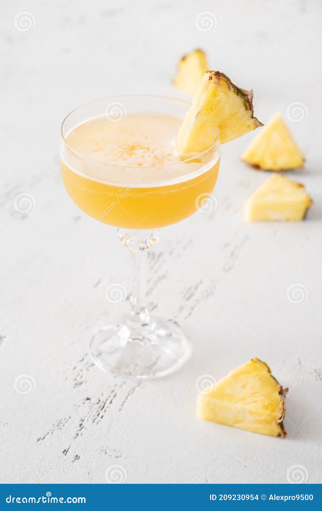 Glass of Algonquin Cocktail Stock Photo Image of liquid, counter