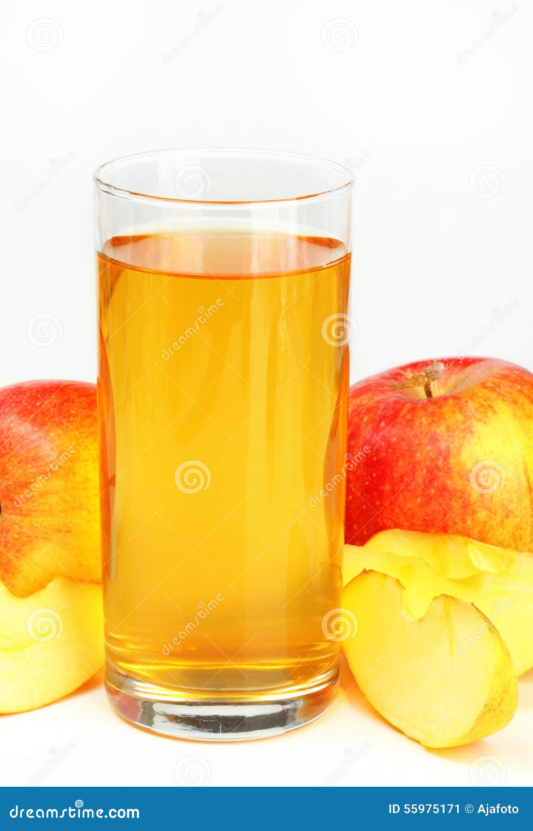 Glass of apple juice stock image. Image of apple, still 55975171