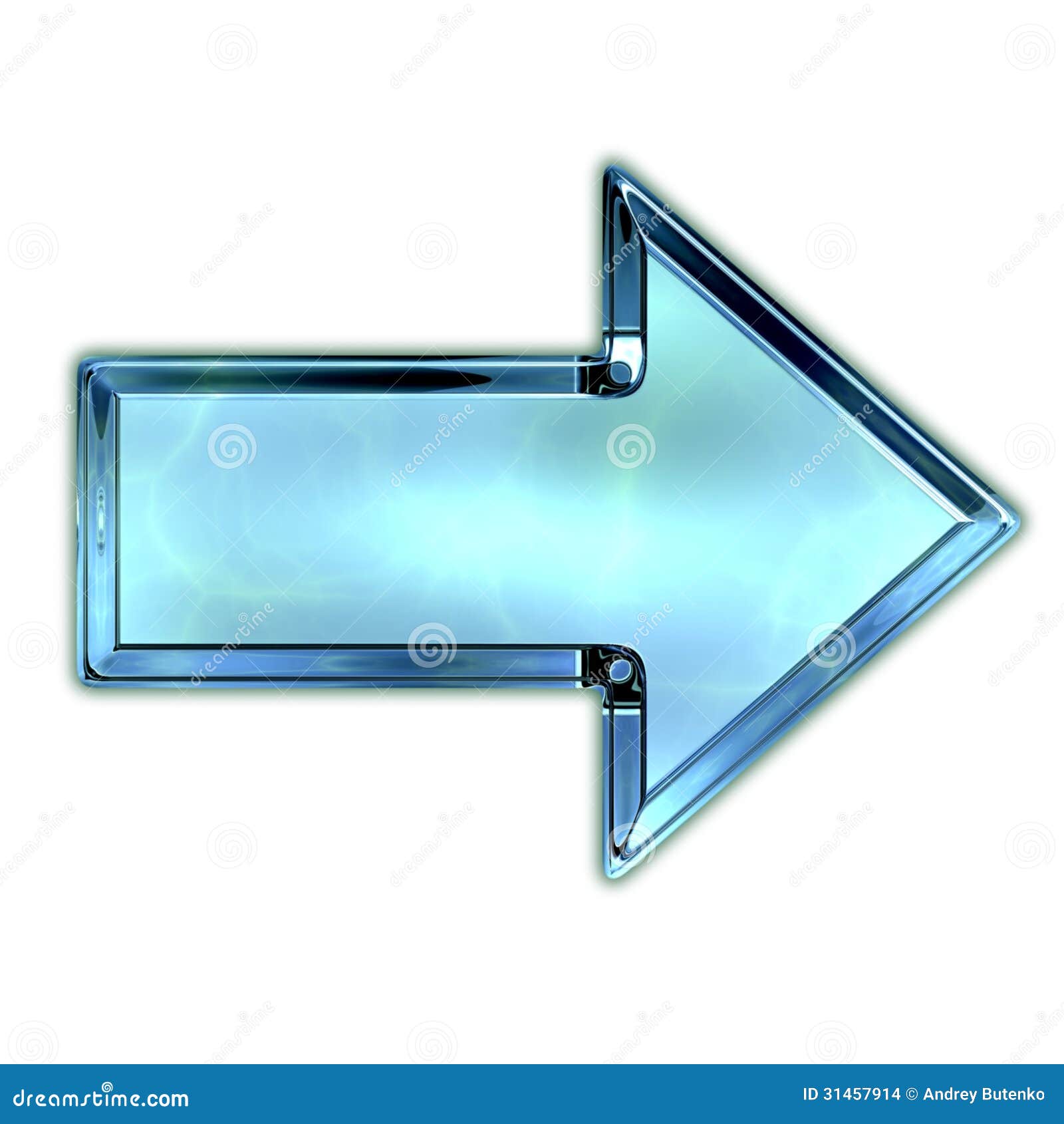 Glass Arrow Stock Images Image 31457914