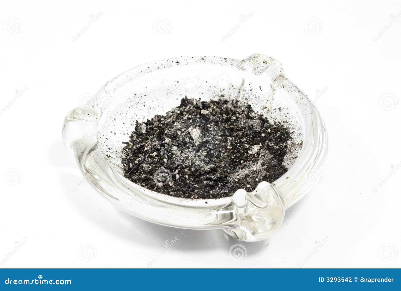 glass ash tray