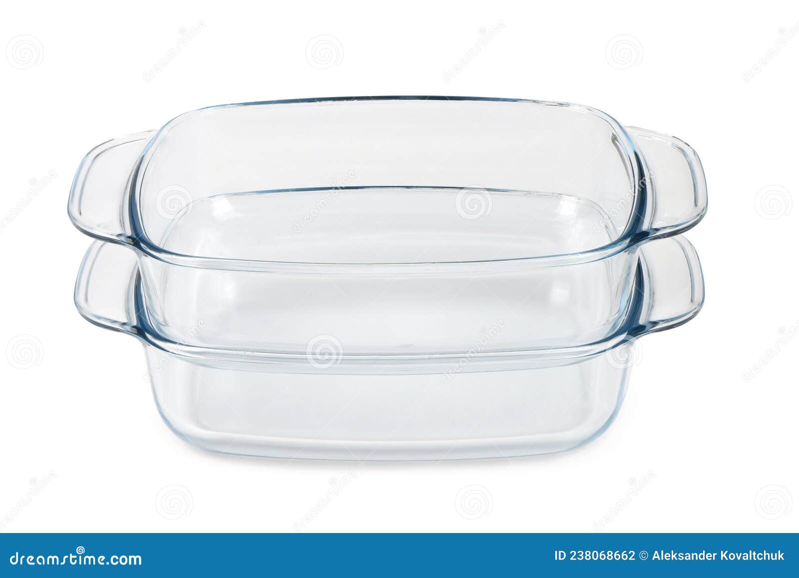 Glass Baking Tray on White Background Stock Photo Image of heath