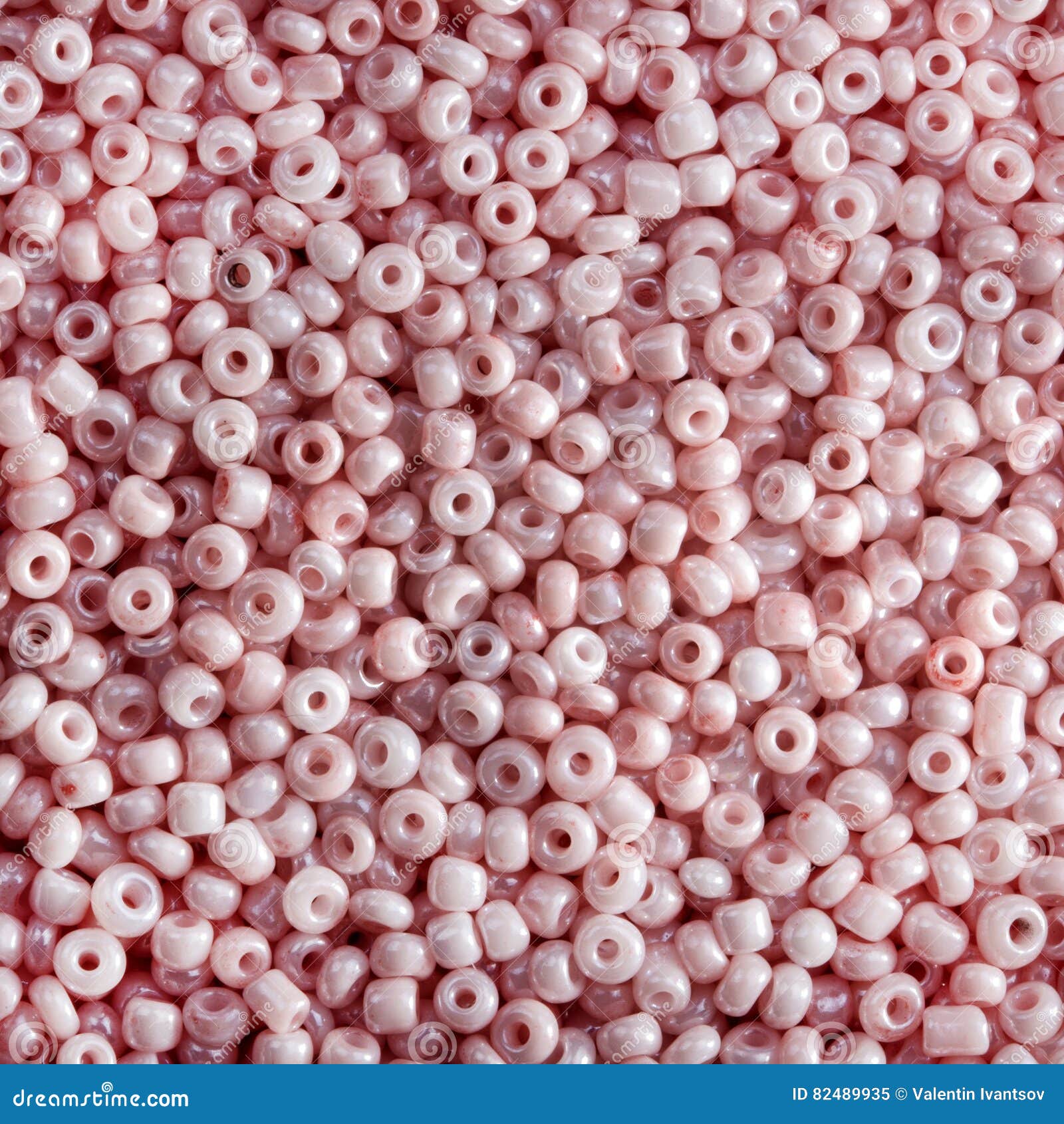 Glass Beads of pink color stock image. Image of small 82489935