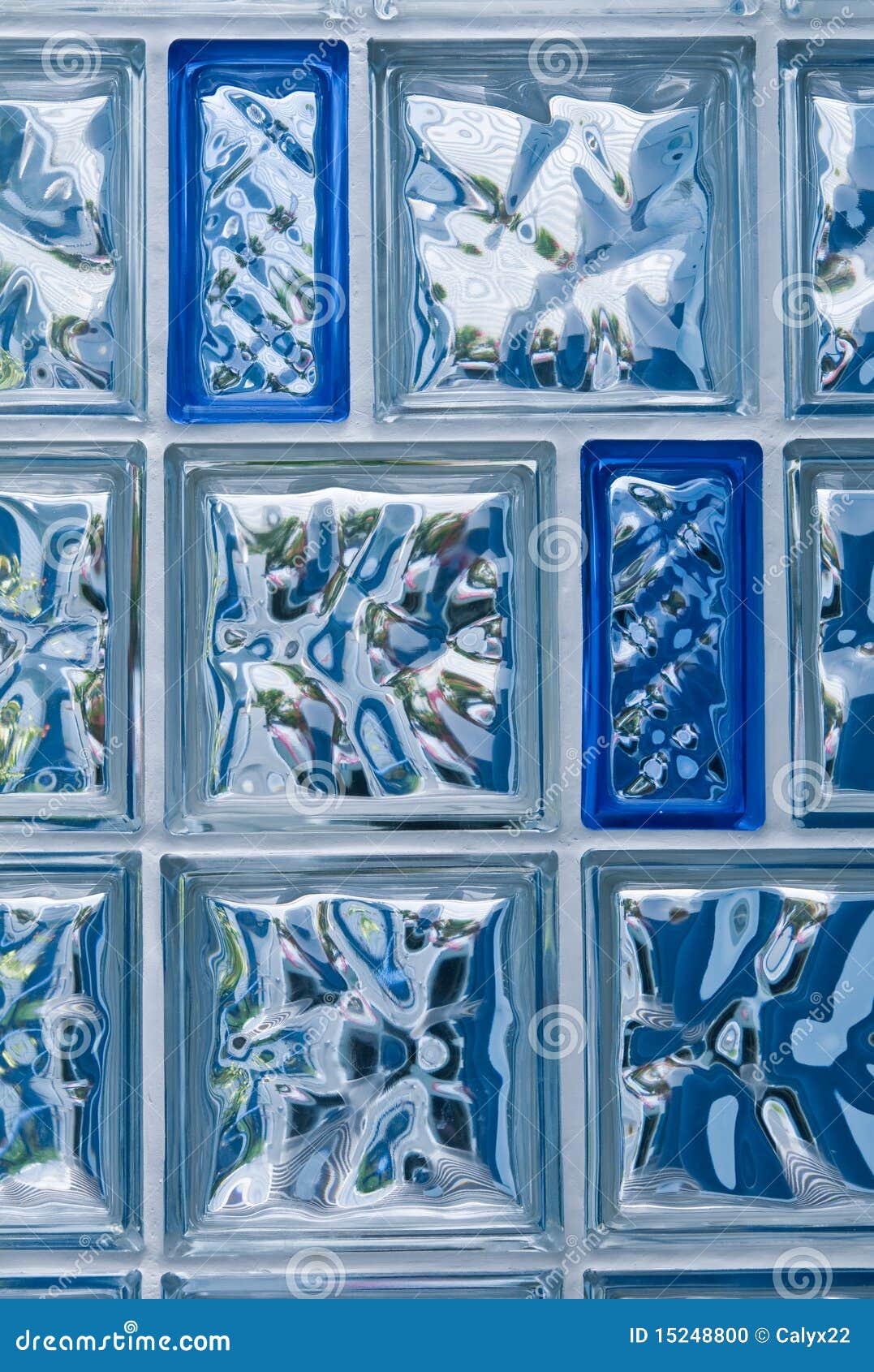 Glass Blocks stock photo. Image of texture, bathroom 15248800