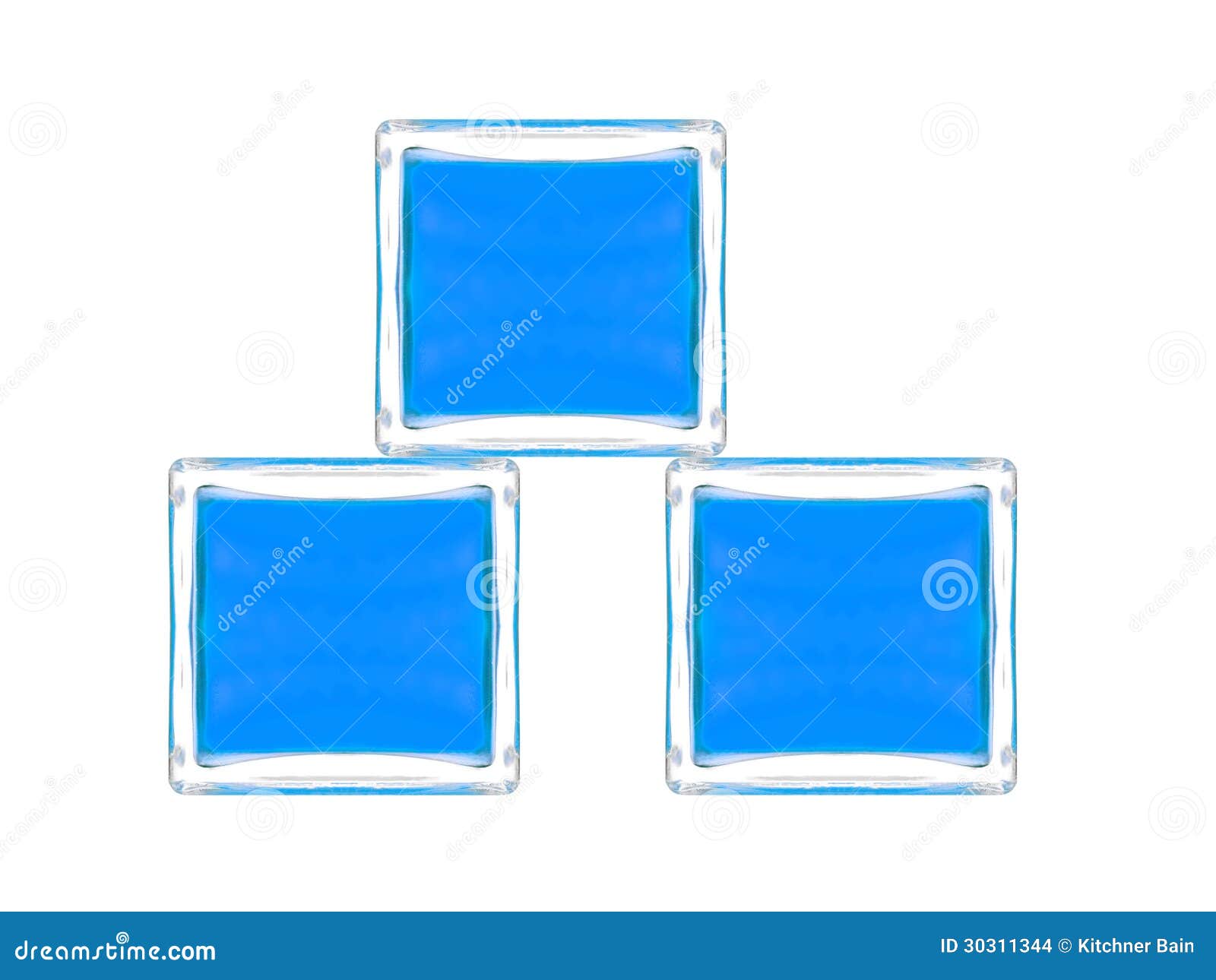 Glass Blocks stock photo. Image of abstract, pattern 30311344