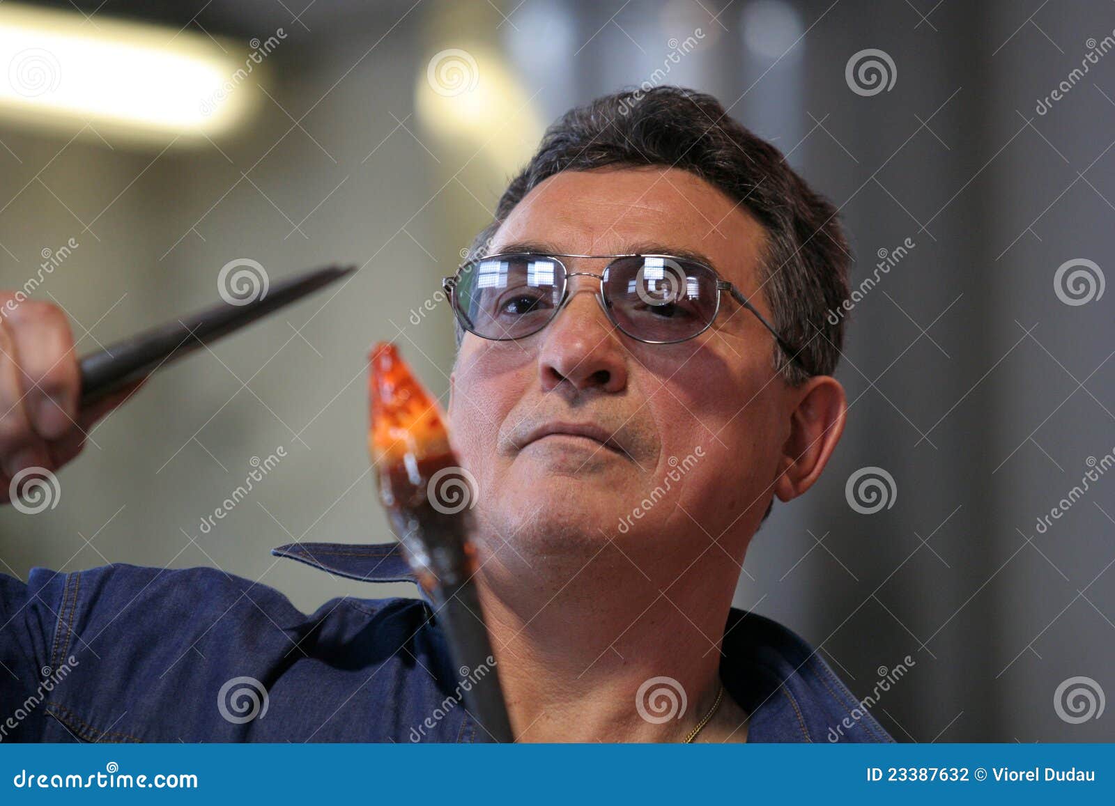 Glass Blower 3 Stock Image 1160917