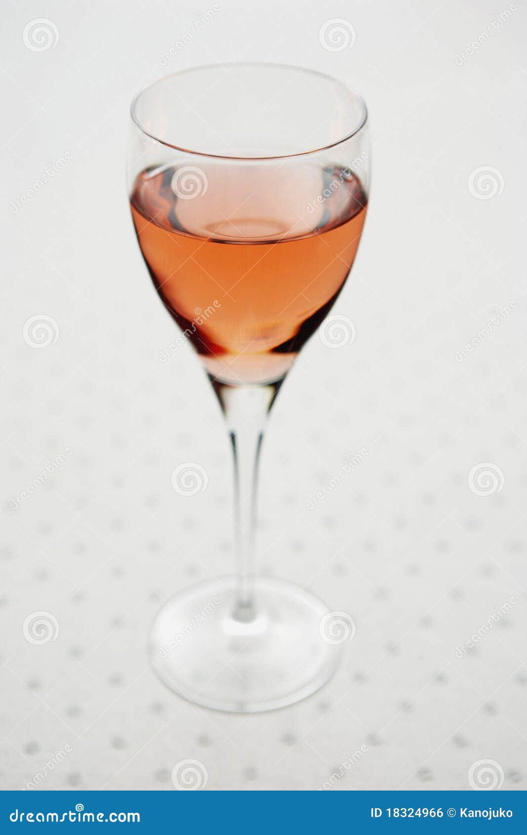 Glass of Blush Wine stock photo. Image of drink, glass 18324966