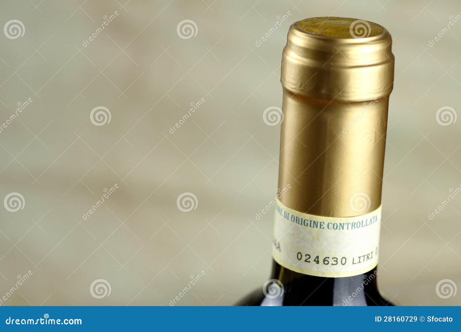 Glass and Bottle of Fine Italian Red Wine Stock Image Image of barrel