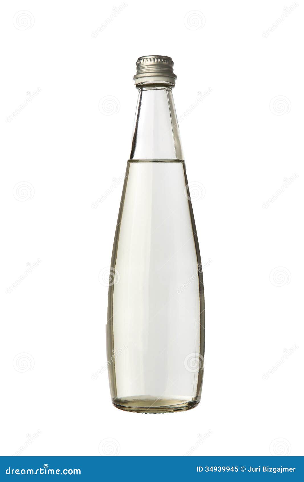 Glass Bottle With Water Royalty Free Stock Photo Image