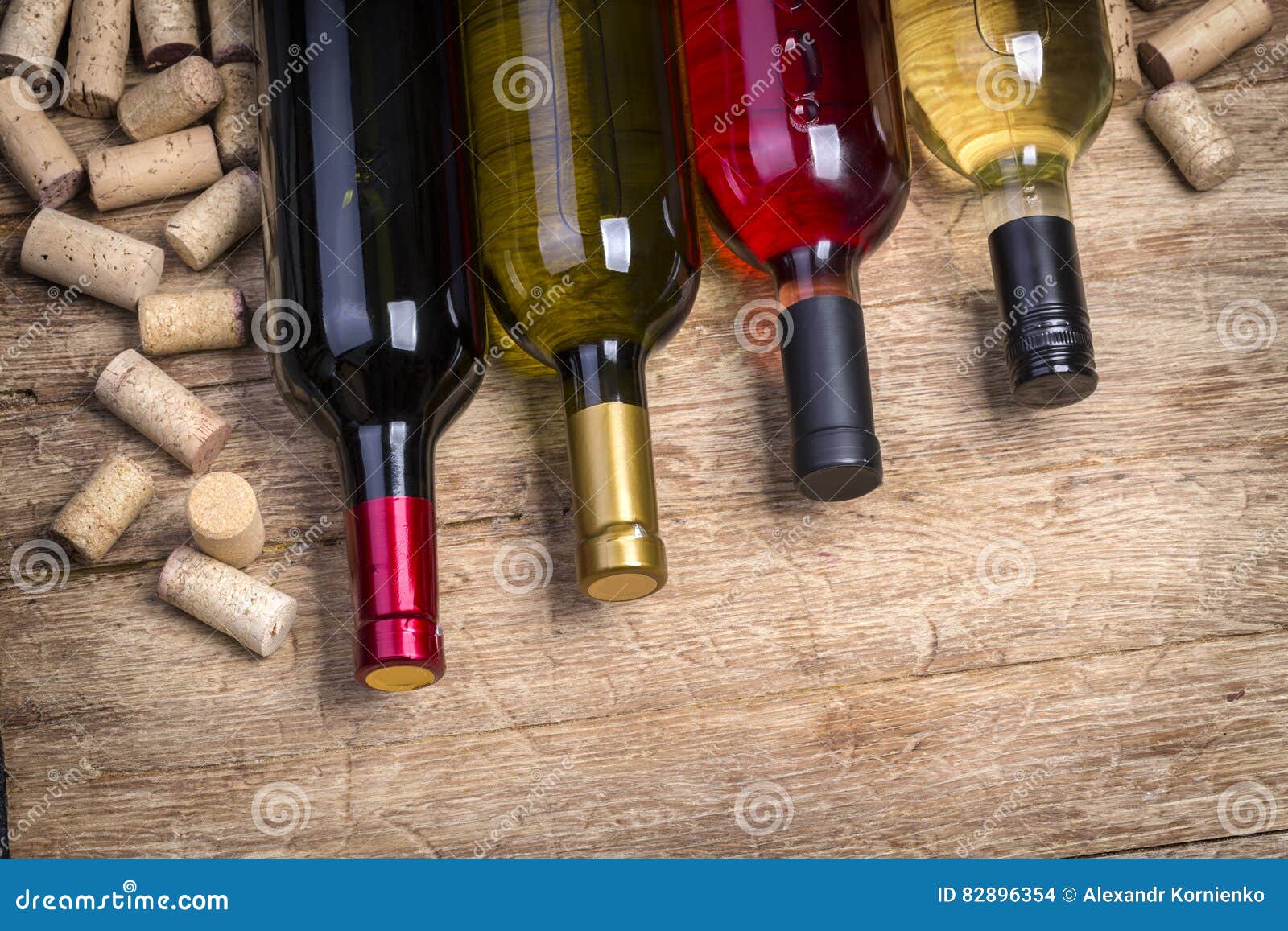 Glass Bottle of Wine with Corks Stock Photo Image of beverage, merlot