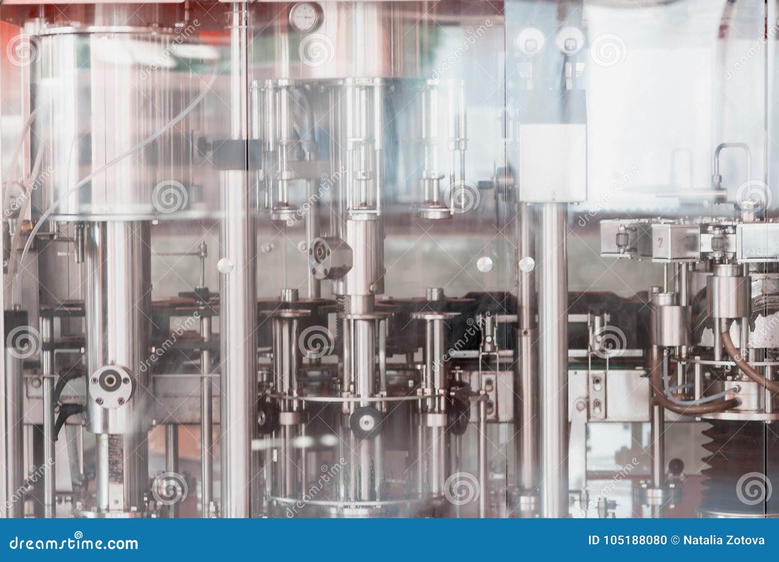 Glass Bottling Machine at Winery Stock Photo Image of aging, italy