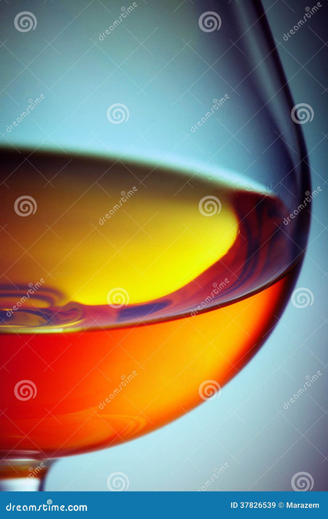 Glass of brandy stock image. Image of spirits, liquor 37826539