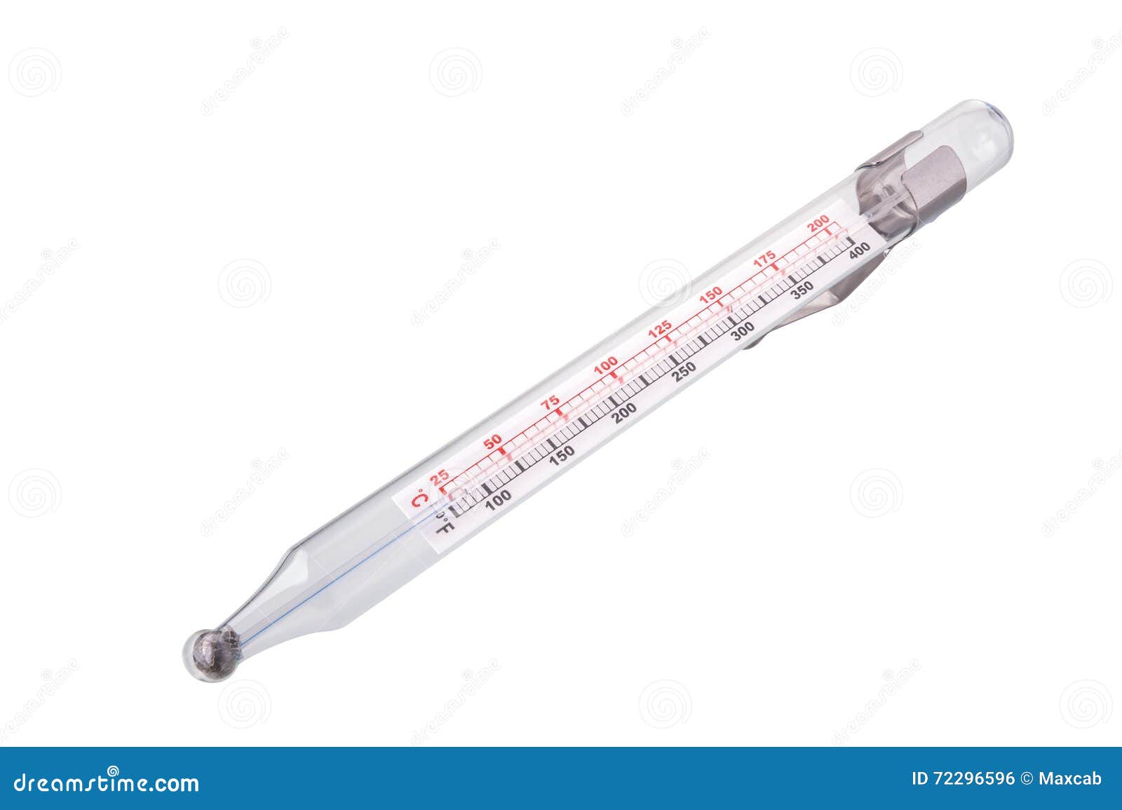 Glass candy thermometer stock photo. Image of deep, accessory 72296596