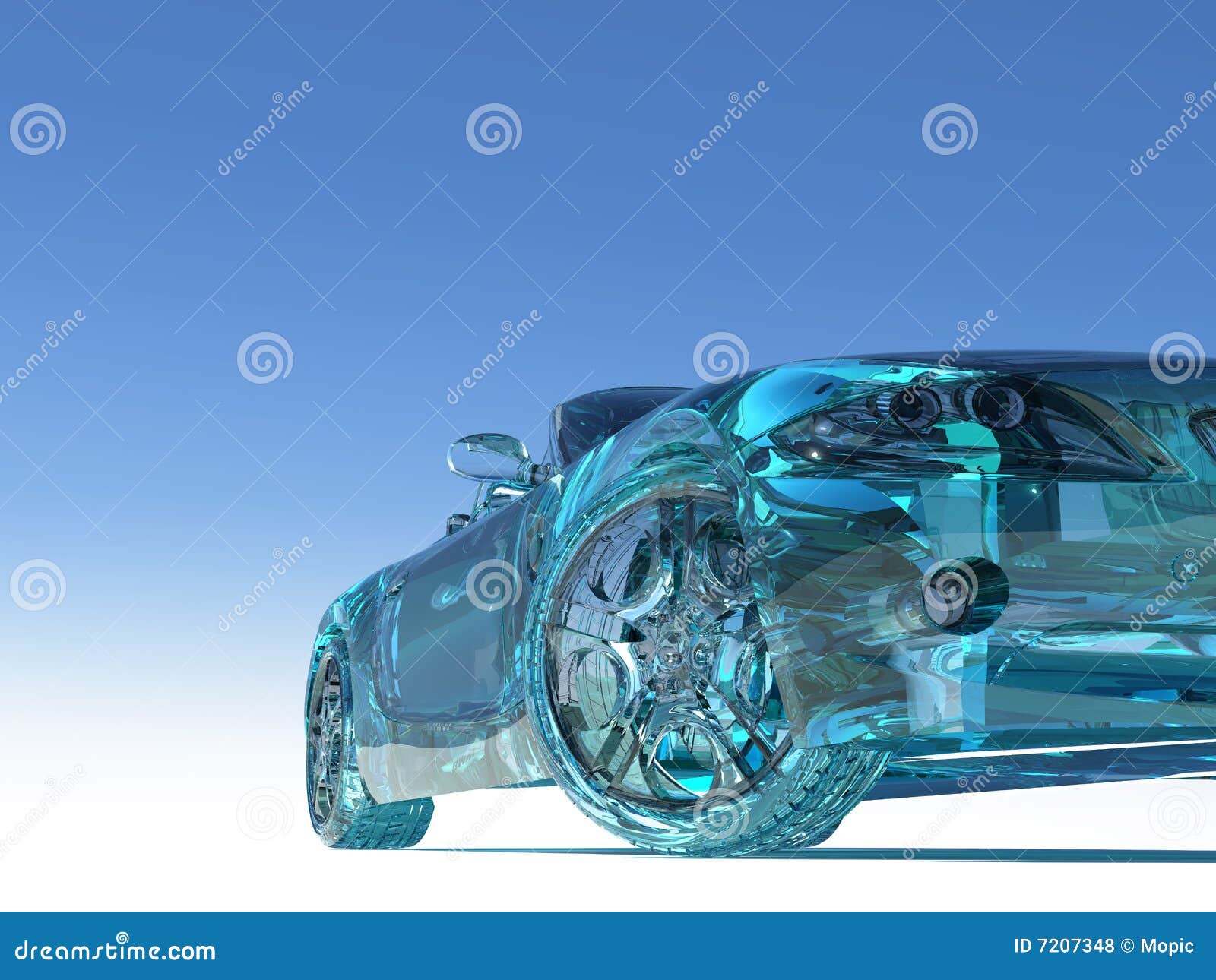 Glass Car Royalty Free Stock Photos  Image: 7207348